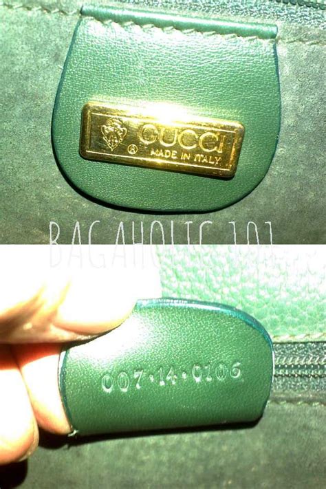 where is gucci serial number on purse|bagaholic bag authentication.